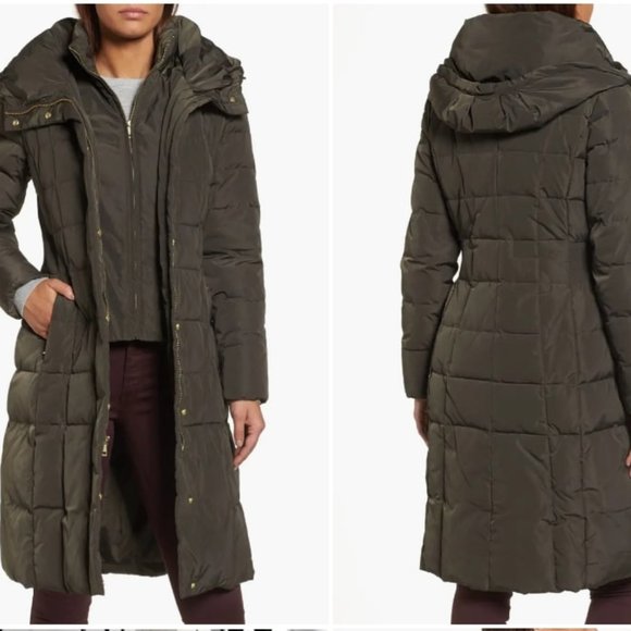 Cole Haan Jackets & Blazers - Cole Haan Bib Insert Down & Feather Fill Coat Women's Size XL